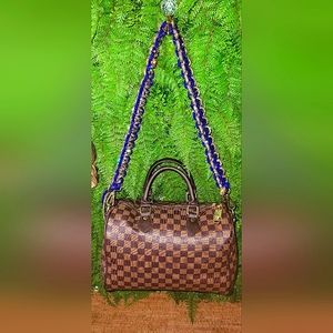 NEW!!! | Handmade | 34" | Braided | Crystal | Rhinestone | Purse | Strap